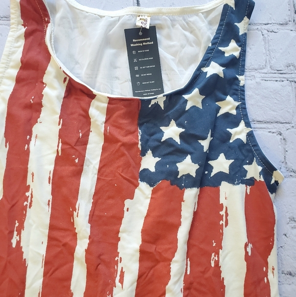 NWT 4th of July Tank America Patriot Sz XL - Picture 7 of 8